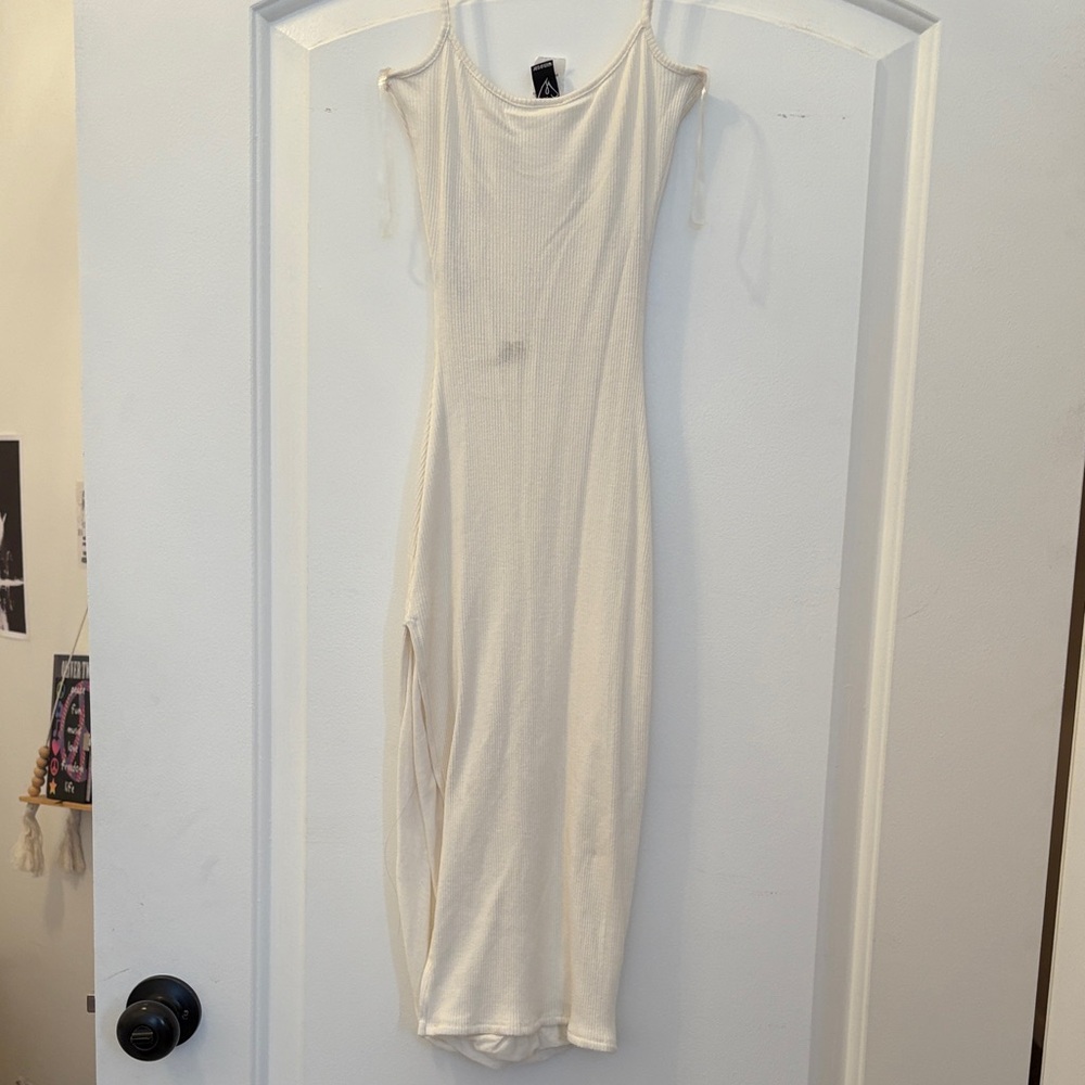 Windsor Cream Midi Dress